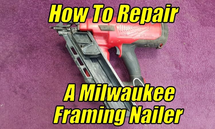 Milwaukee framing nailer jammed